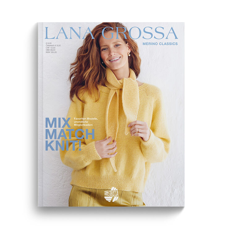 Merino Classics No. 1 - Tijdschrift (DE) + Breibeschrijvingen (NL) van Lana Grossa