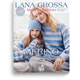 Merino Edition No. 4 - Tijdschrift (DE) + Breibeschrijvingen (NL) van Lana Grossa