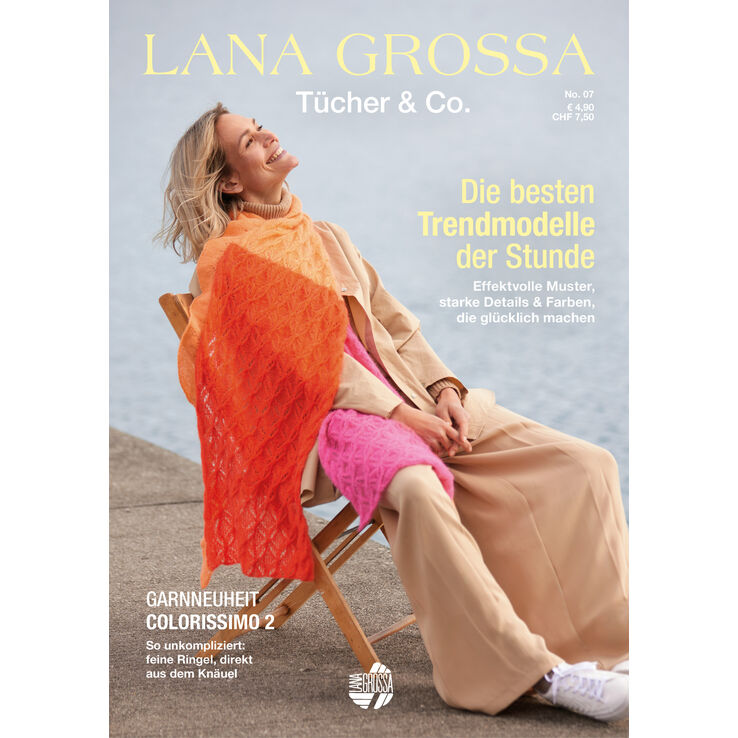 Tücher & Co. No. 7 - Tijdschrift (DE) + Breibeschrijvingen (NL) van Lana Grossa