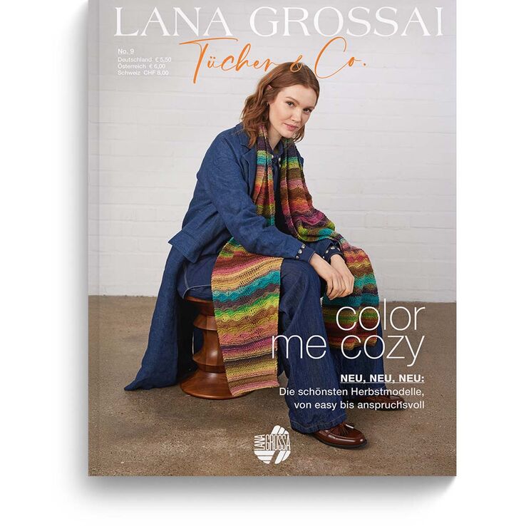 Tücher & Co. No. 9 - Tijdschrift (DE) + Breibeschrijvingen (NL) van Lana Grossa