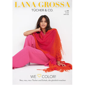 Tücher & Co. No. 5 - Tijdschrift (DE) + Breibeschrijvingen (NL) van Lana Grossa