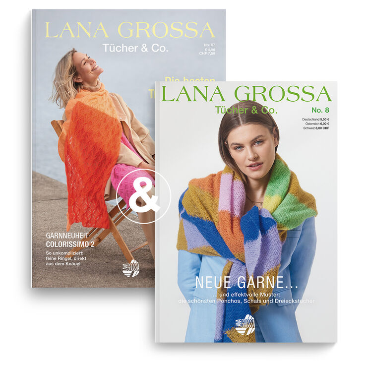 Tücher & Co. Uitgave 7 & 8 van Lana Grossa