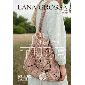 THE TUBE Flyer - Tijdschrift (DE) + Breibeschrijvingen (NL) van Lana Grossa
