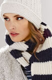 Lana Grossa SJAAL IN PATENTPATROON Alta Moda Alpaca