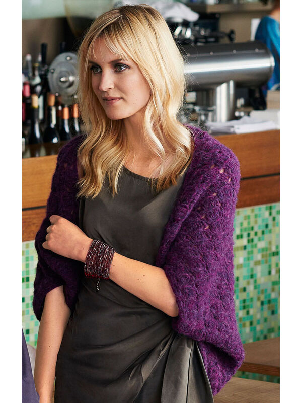 Lana Grossa ELEGANTE SCHOUDERWARMER Garzato Fleece