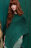 Lana Grossa PONCHO MET AJOURRAND Cool Wool Alpaca