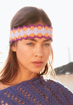 HIPPIE-HOOFDBAND Elastico van Lana Grossa