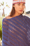 Lana Grossa GEHAAKTE PONCHO Linarte