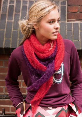 OMSLAGDOEK Silkhair van Lana Grossa