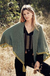 Lana Grossa OMSLAGDOEK MET 5 HOEKEN Cashmere 16 fine