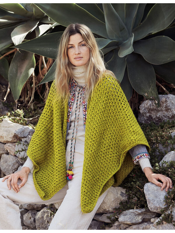Lana Grossa OMSLAGDOEK Alta Moda Cashmere 16