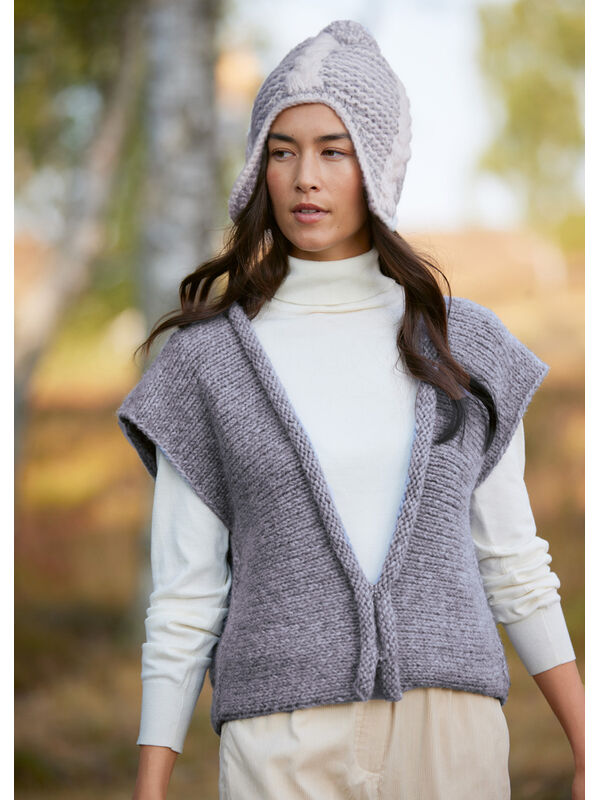 Lana Grossa VEST Ecopuno Chunky
