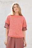 Lana Grossa SHIRT MET KORTE MOUWEN Brigitte No. 3