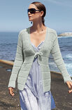Lana Grossa VEST IN HALVE PATENTSTEEKAJOURPATROON Elastico