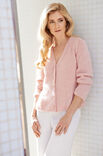 Lana Grossa VEST MET SCHOOTJE Elastico/Silkhair