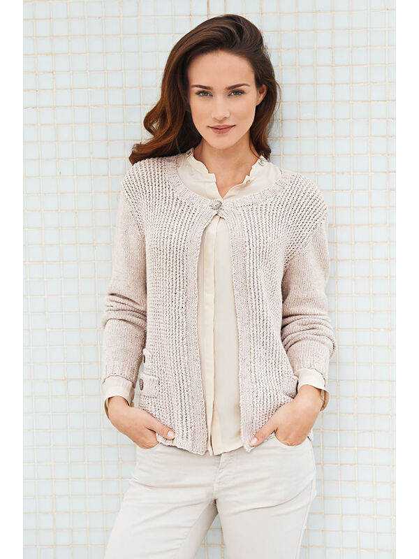 Lana Grossa BEIGE VEST Liarte