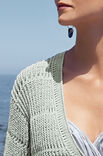 Lana Grossa VEST IN HALVE PATENTSTEEKAJOURPATROON Elastico