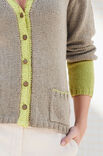 Lana Grossa VEST MET COLOURBLOCKS Linarte
