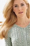 Lana Grossa VEST IN BOORDPATROON EN GAATJESPATROON Linarte