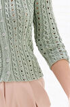 Lana Grossa VEST IN BOORDPATROON EN GAATJESPATROON Linarte