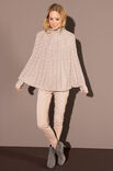 Lana Grossa PONCHO & POLSWARMER Cool Wool Big