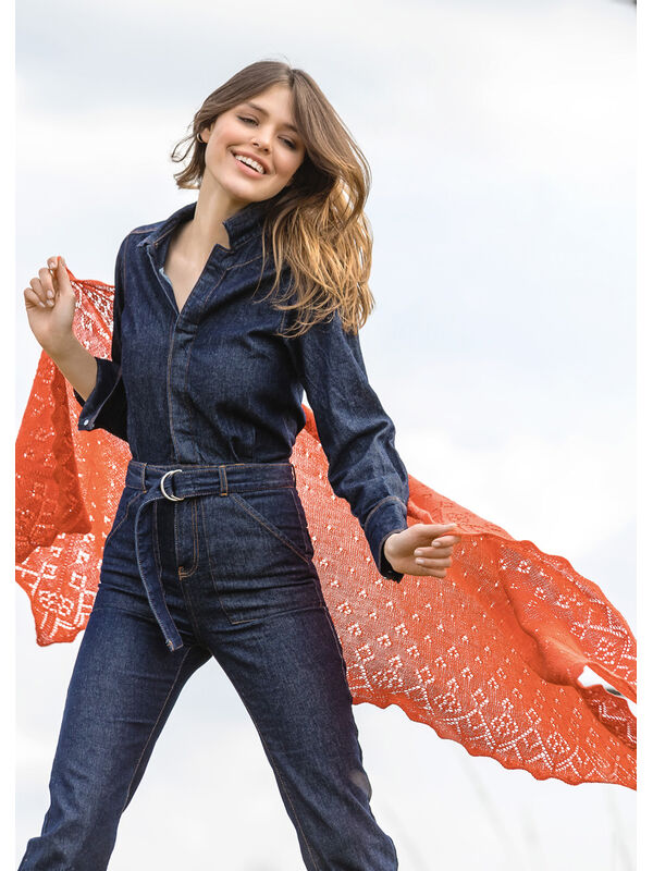 Lana Grossa OMSLAGDOEK Cool Wool Lace
