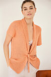 Lana Grossa VEST MET KORTE MOUWEN Linarte