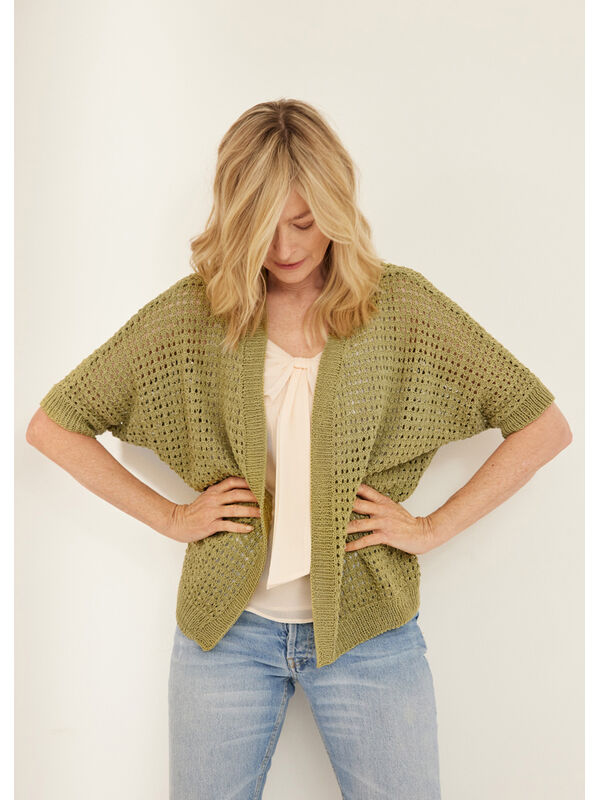 Lana Grossa VEST Solo Lino