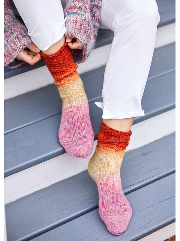 Lana Grossa SOKKEN Meilenweit 50g Merino Hand-dyed
