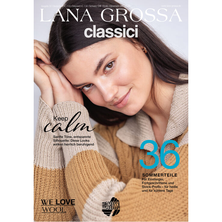 Classici No. 22 - Tijdschrift (DE) + Breibeschrijvingen (NL) van Lana Grossa