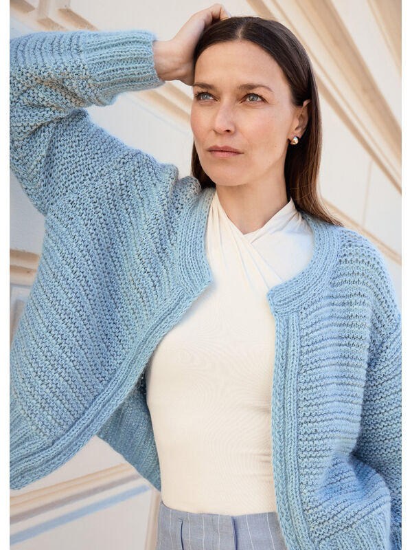 Lana Grossa VEST Cool Wool & Alta Moda Cashmere 16 & Silkhair