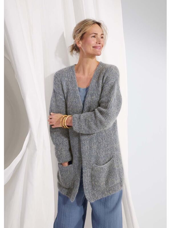 Lana Grossa VEST Alta Moda Cotolana & Silkhair