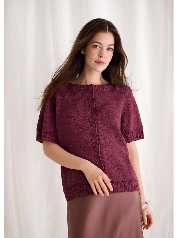 Lana Grossa VEST Landlust Sommerseide