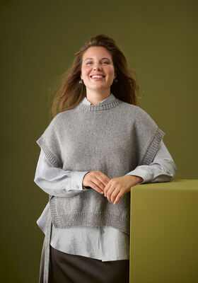 SLIPOVER Baco Bamboo van Lana Grossa