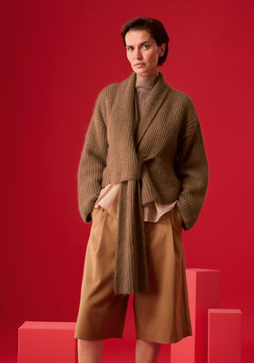 VEST Ecopuno & Natural Superkid Tweed van Lana Grossa