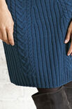 Lana Grossa RAGLANJURK MET KABELSTREPEN Cool Wool Big