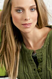Lana Grossa VEST IN KABEL-BOORDPATROON Cool Wool Big Melange