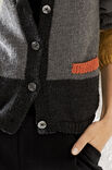 Lana Grossa VEST MET ZAKKEN Cool Wool Big