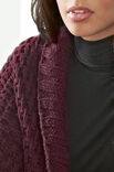 Lana Grossa VEST IN PATROON MET LANGGETROKKEN STEKEN Mille II