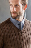 Lana Grossa BRUINE TRUI MET BREED BOORDPATROON Cool Wool Big Melange