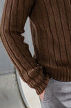 Lana Grossa BRUINE TRUI MET BREED BOORDPATROON Cool Wool Big Melange