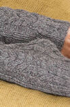 Lana Grossa BEENWARMERS IN KABELBOORDPATROON Alta Moda Alpaca
