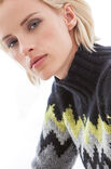Lana Grossa TRUI MET JACQUARDPAS Alta Moda Alpaca