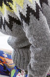 Lana Grossa TRUI MET JACQUARDPAS Alta Moda Alpaca