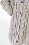 Lana Grossa VEST MET PATRONEN Alta Moda Alpaca
