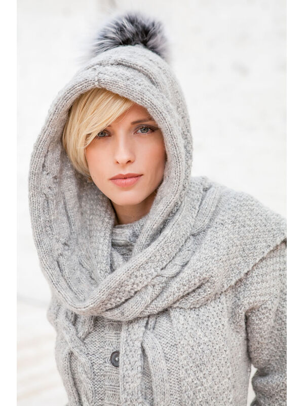 Lana Grossa Mutssjaal Alta Moda Alpaca