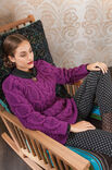 Lana Grossa RAGLANTRUI IN KABELAJOURPATROON Alta Moda Alpaca