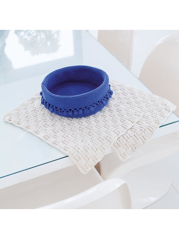 Lana Grossa PLACEMATS IN RELIËFPATROON Organico
