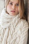 Lana Grossa SJAAL IN KABELPATROON Alta Moda Cashmere 16