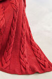 Lana Grossa PLAID IN KABELPATROON Alta Moda Alpaca